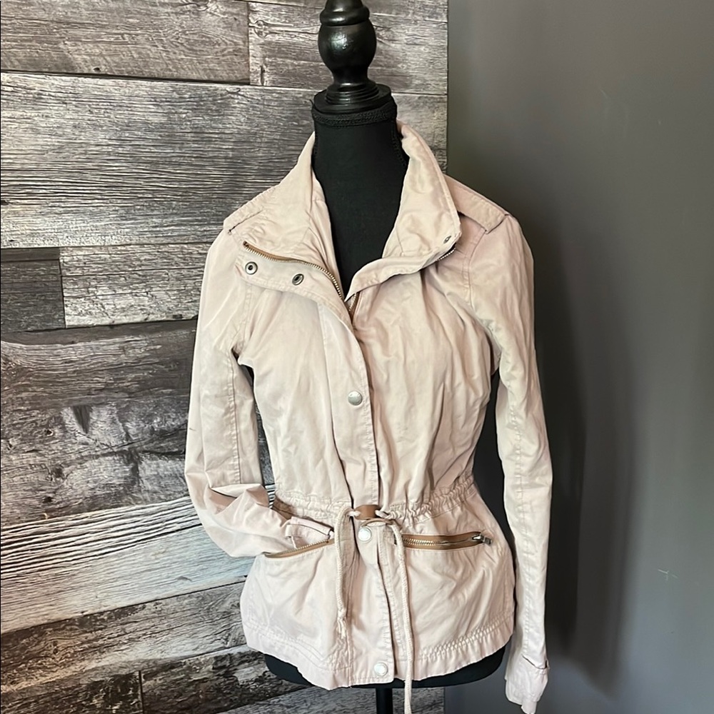 Hollister tan jacket
